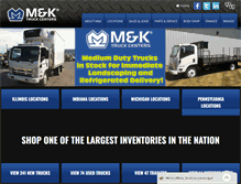 Tablet Screenshot of mktruckcenters.com